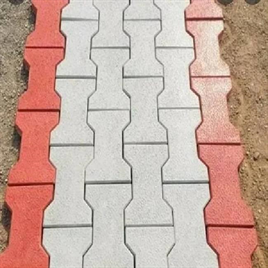 I-Shape Gray Paver Block