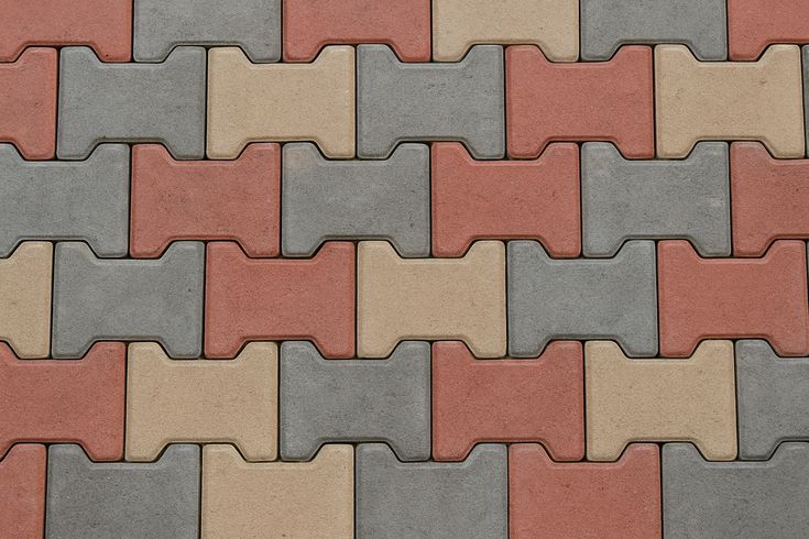 Multi color Paver Block